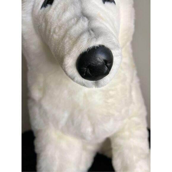 Douglas Canadian Mist white arctic wolf husky 24” realistic plush - Picture 3 of 14
